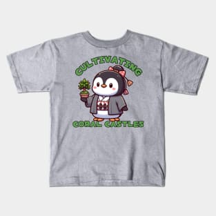 Penguin botanist Kids T-Shirt